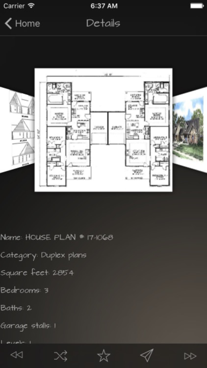 Duplex House Plans Info screenshot-4
