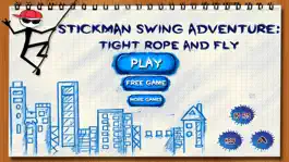 Game screenshot Stick-man Swing Adventure: Tight Rope And Fly mod apk