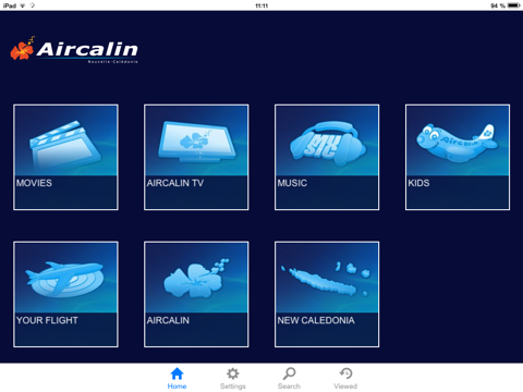 Aircalin Player HD screenshot 3