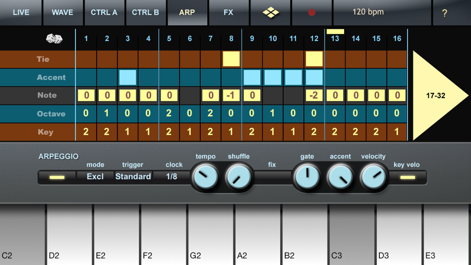 #3. Addictive microSynth (iOS) Podle: Harry Gohs