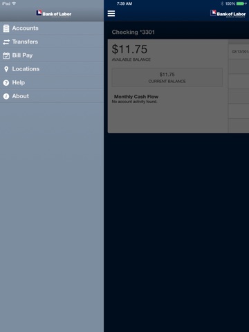 Bank of Labor Business Tablet screenshot 3