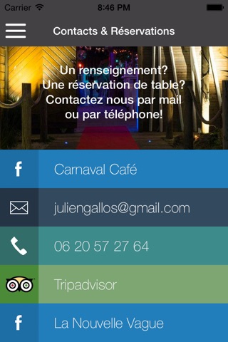 Carnaval Cafe screenshot 3