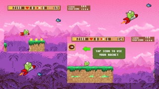 A FLOPPY FROG: RUNNING &AMP; RIDE THE MEGA SURFER FROGS WITH JUMP JET-PACK ROCKETS GAME 2 1.2 IOS