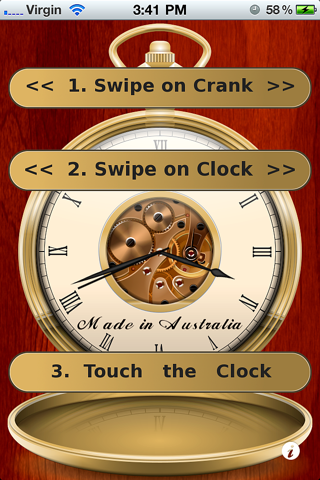 A.V. Clock and Alarm FREE screenshot 2
