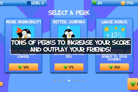 Ice Tales Free - Flight of the Retro Penguin screenshot 4