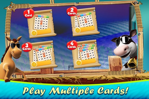 Hay Bingo Free - Farm Casino Edition screenshot 2