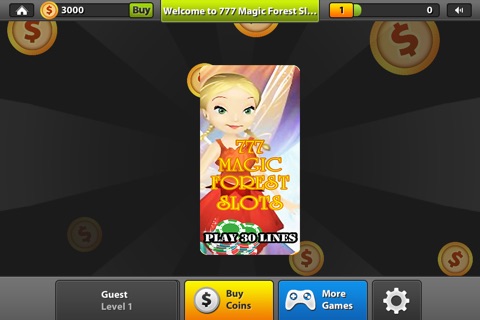 777 Magic Forest Slots screenshot 2