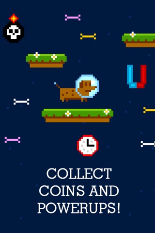 Pixel Animal Jump Free - Cute Pets Hop and Avoid Nasty Enemies screenshot 2