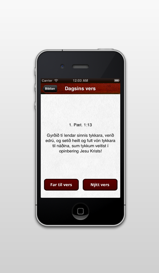 #5. Bíblian (iOS) Podle: Faroe Media