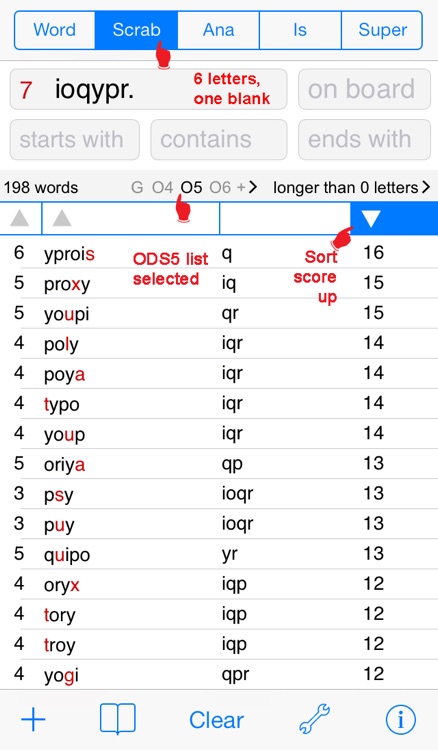 F Words Finder Français/French PRO - find the best words for crossword, Wordfeud, Scrabble, cryptogram, anagram and spelling