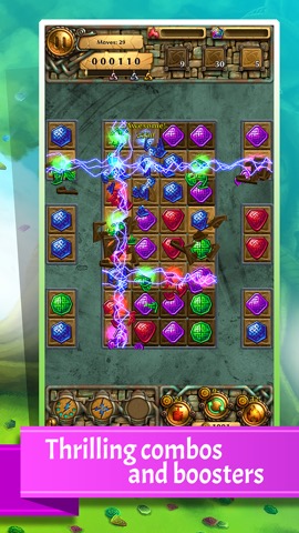 Jewel Tree: Match It free to play puzzleのおすすめ画像3