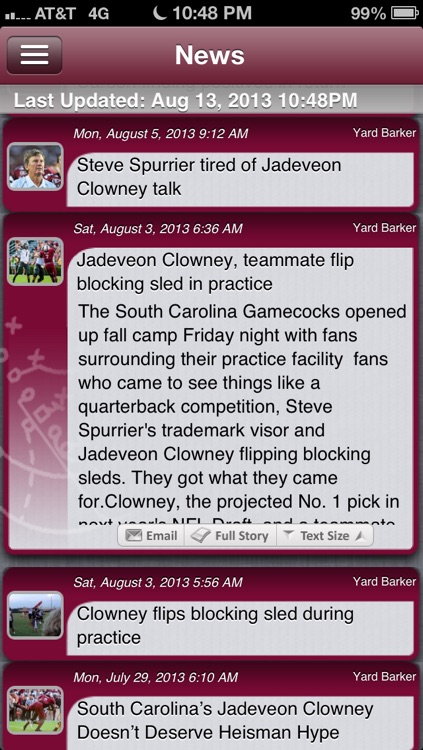 South Carolina Football Live