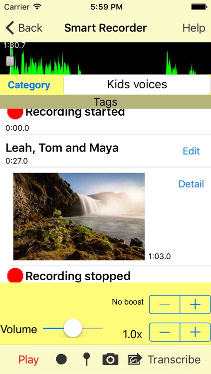 Smart Recorder Classic - The Transcriber/Voice Recorder