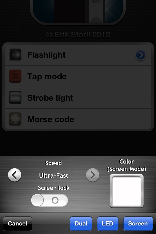 iLlumination - Universal Flashlight screenshot 2