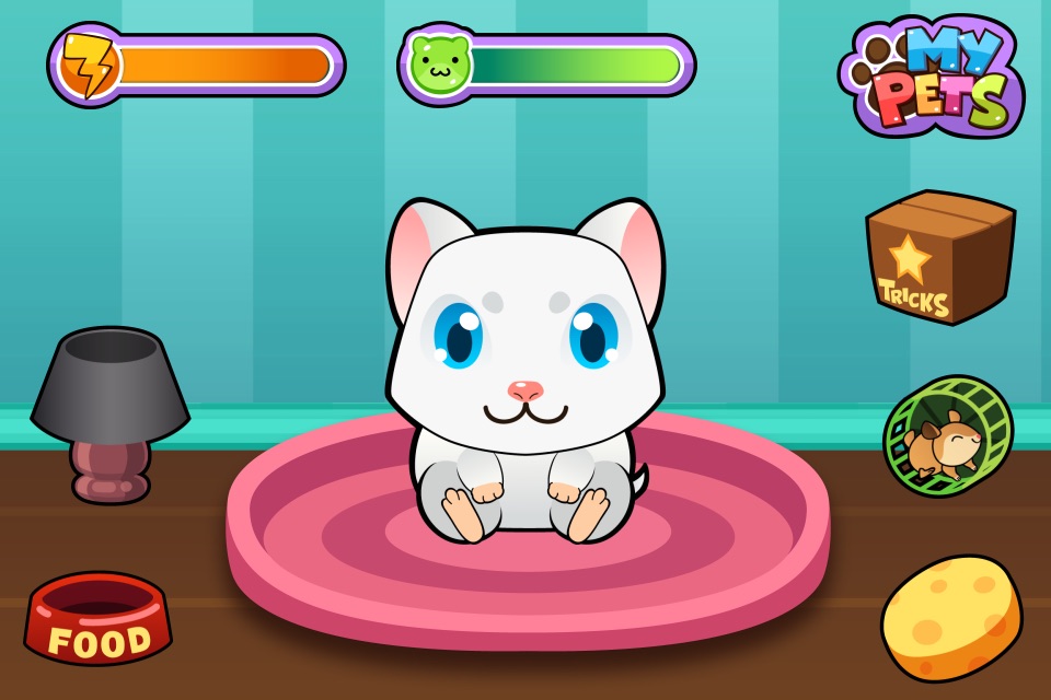 My Virtual Hamster ~ Pet Mouse Game for Kids, Boys and Girls screenshot 3