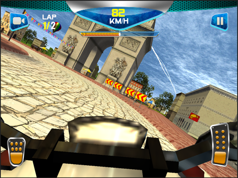 Screenshot #5 pour 3D City Bike Rider HD Full Version