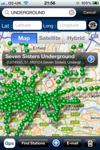 UK Train and Underground Stations Finder screenshot 4