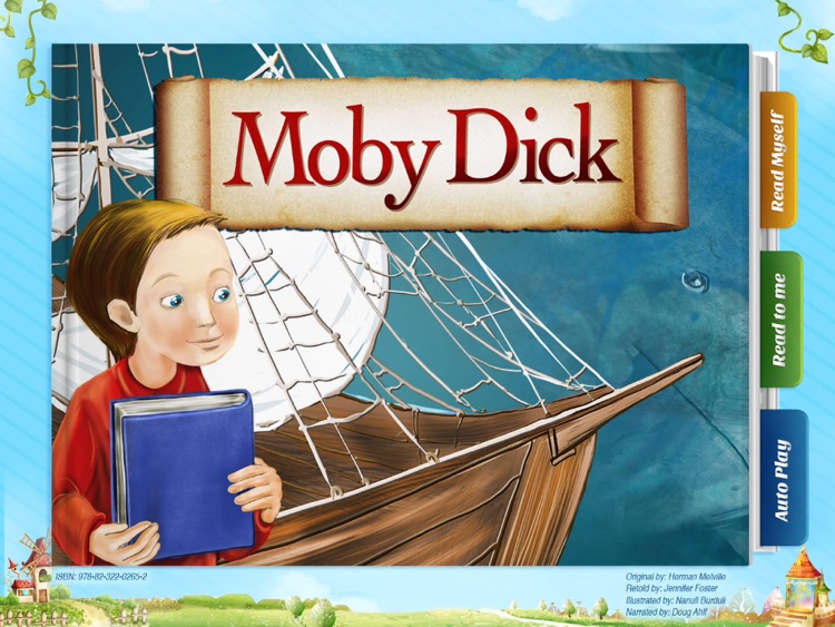 Moby Dick - Have fun with Pickatale while learning how to read.