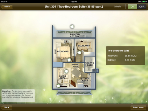 Pine Suites Interactive Maps screenshot 4