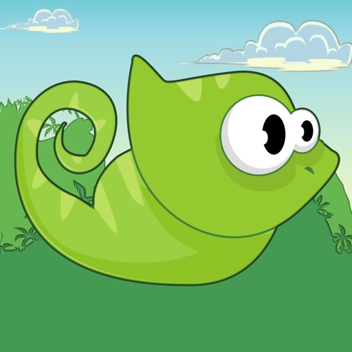 Flappy Chameleon - Free Rainforest Bird Experience iOS App