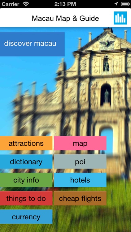 Macau - Macao offline map, guide, hotels & flights