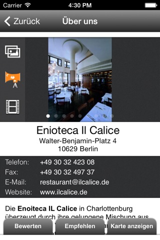 Enioteca Il Calice screenshot 2