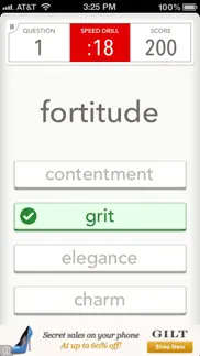 quizzitive – a merriam-webster word game iphone screenshot 3