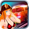 Fire Fighter Rush FREE: Muscle Fireman TT Truck Race To Rescue