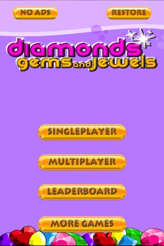 A Diamond, Gems & Jewels Match 3 Mania Game – Big Action Dazzle Puzzle Fun! screenshot 2