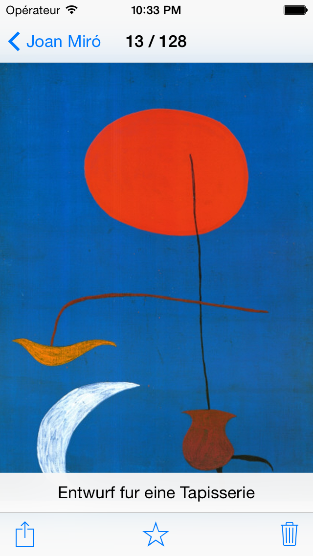 Screenshot #3 pour Miró 128 peintures  (HD  100M+)