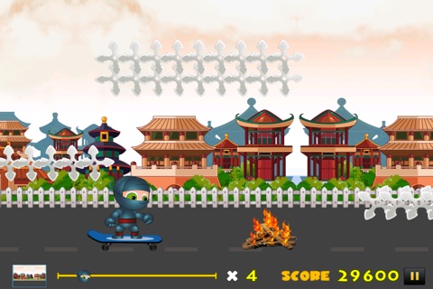 Ninja Master Quest - Samurai Nunchuk Siege FREE screenshot 4