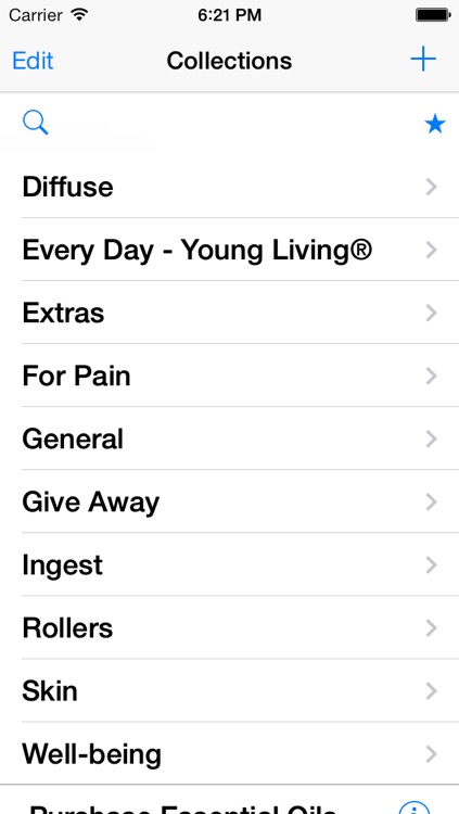 My Essential Oils