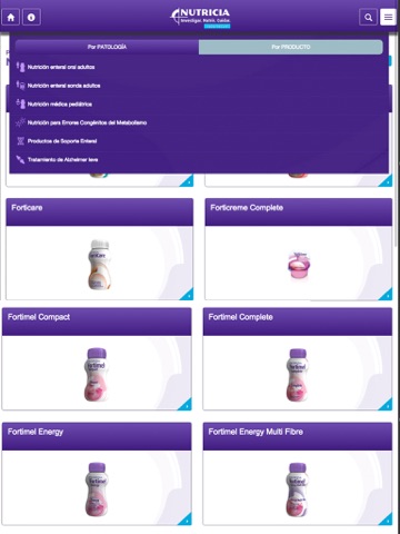 Screenshot #4 pour Vademécum Nutricia