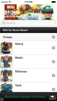 wiki for boom beach iphone screenshot 1