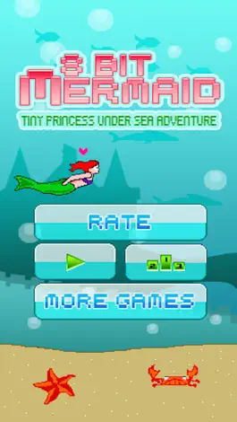 Game screenshot 8 Bit Mermaid : Tiny Princess Under Sea Adventure mod apk