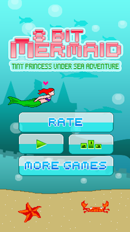 8 Bit Mermaid : Tiny Princess Under Sea Adventure - 2.5 - (iOS)