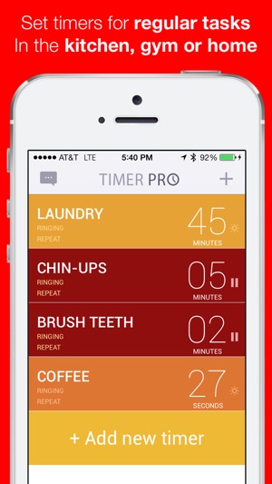Timer Lite Free Countdown with Multiple Loud Alarm Timers fo(圖3)-速報App