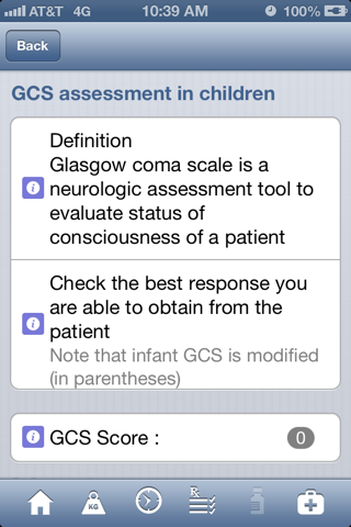 Pediatric Critical Events Checklist screenshot 2