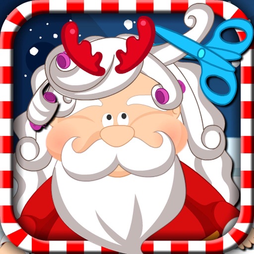 Santa Haircut Icon