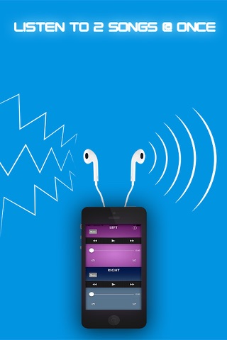 Dual Music Player - Listen To 2 Songs At The Same Time screenshot 3