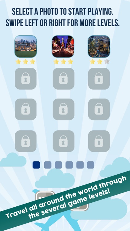 Slide 15 - A Classic Photo Puzzle Game with Cities, Destinations, and Landscapes