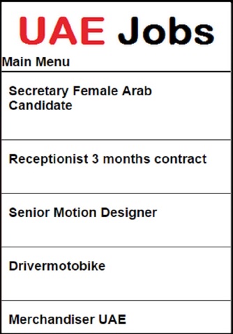 Jobs Dubai screenshot 2