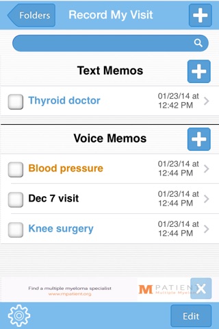 My Doc Notes FREE screenshot 2