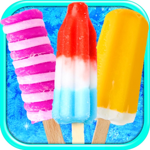 Celebrity Frozen Ice Popsicles - Virtual Kids Ice Cream Pops Maker FREE iOS App