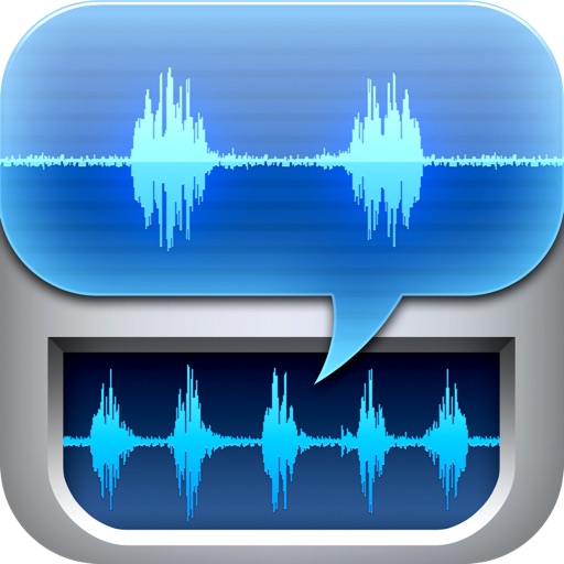 Recorder & Editor ~ iSaidWhat?! ~ Share audio to Twitter, Facebook, WiFi, Email, etc. Icon