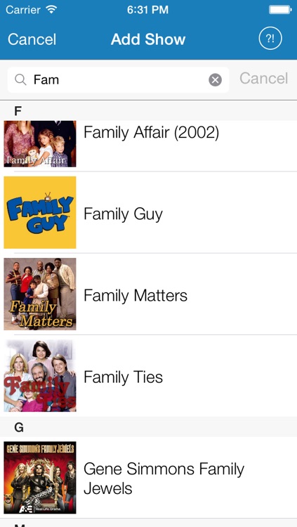 My Shows screenshot-3