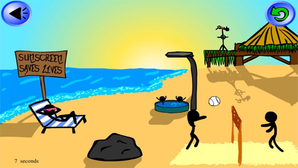 Stick Save - Stickman Beach Party - 1.0 - (iOS)