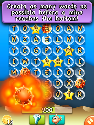 Screenshot #2 for Word Buster - Explosive Word Search Fun!