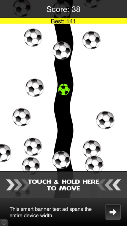 Avoid the Soccer Balls Showdown Minigame