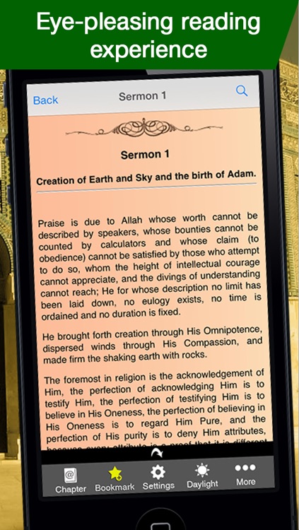 Nahj-ul-Balagha - a collection of Sermons, Letters and Sayings screenshot-3